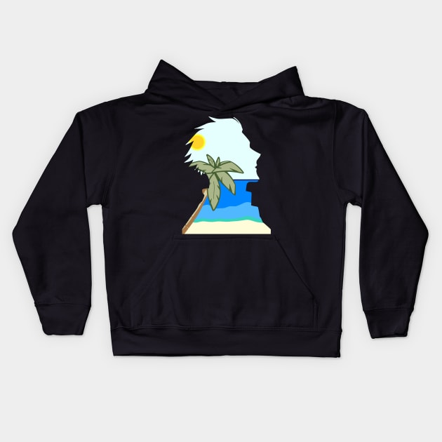 Nanami Malaysia Kids Hoodie by VAZRART